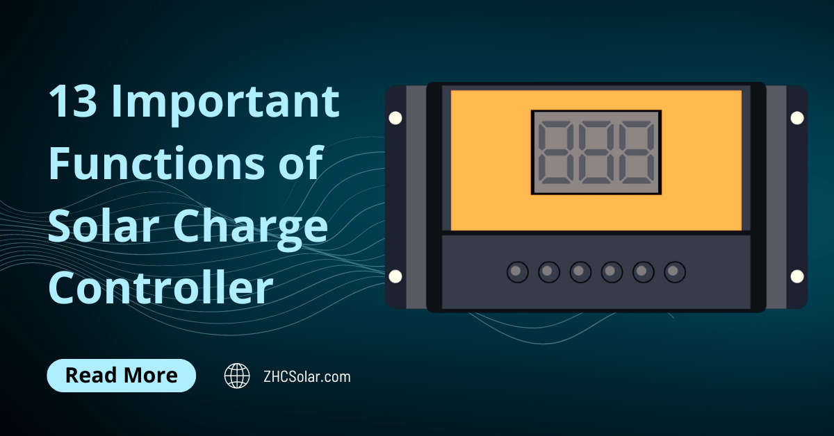Functions of Solar charge controller
