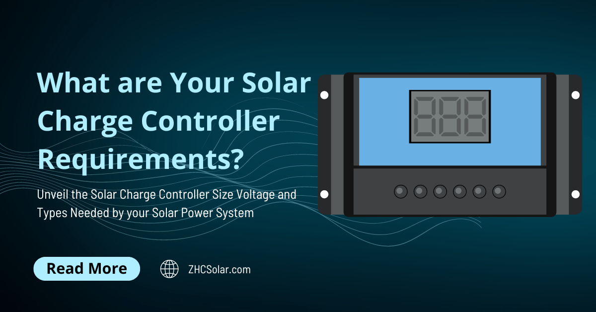 Solar Charge Controller Requirements
