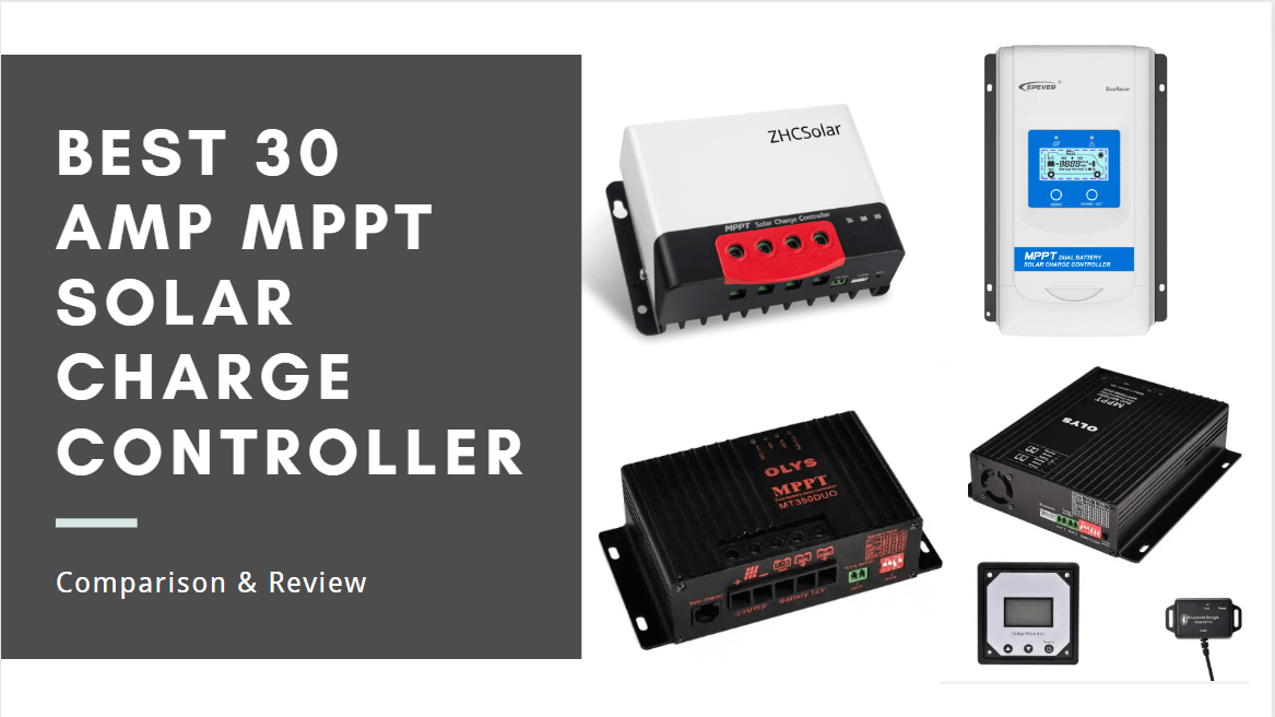 best 30 amp mppt charge controller