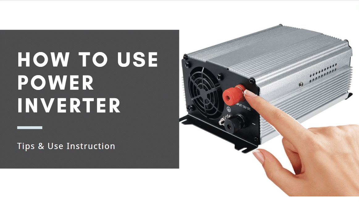 how to use power inverter